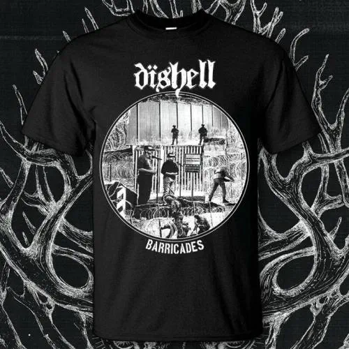 DISHELL / M/BARRICADES T-SHIRT