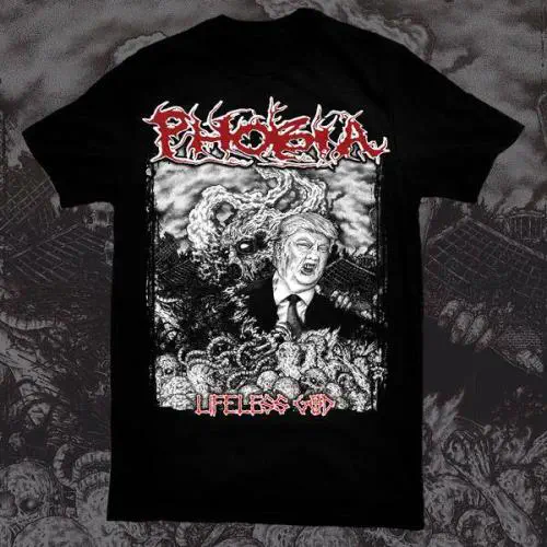 PHOBIA (PUNK) / M/LIFELESS GOD T-SHIRT