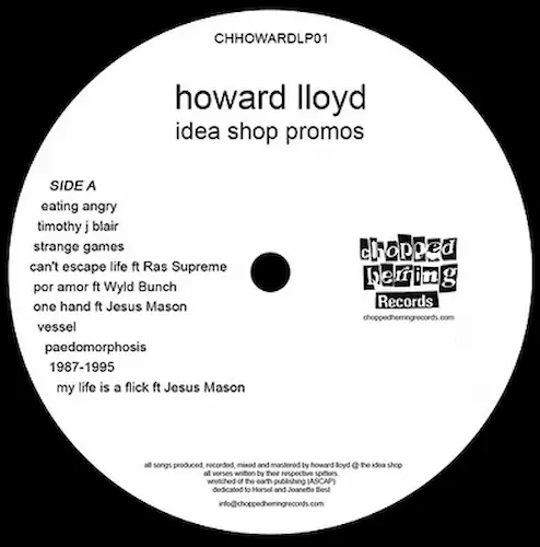HOWARD LLOYD / IDEA SHOP PROMOS LP (LP) (WHITE COLORED VINYL)