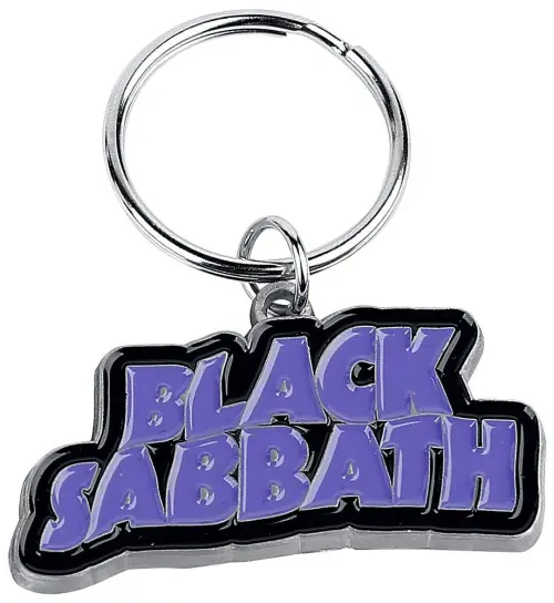BLACK SABBATH / ブラック・サバス / BLACK SABBATH KEYCHAIN: WAVY LOGO BORDERED
