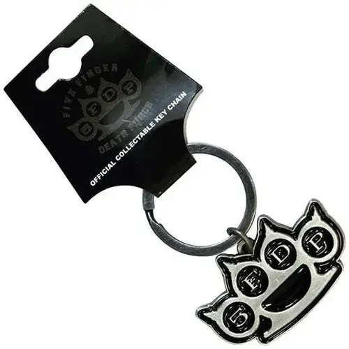 FIVE FINGER DEATH PUNCH / ファイヴ・フィンガー・デス・パンチ / FIVE FINGER DEATH PUNCH KEYCHAIN: KNUCKLES CUT-OUT