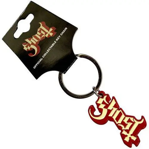 GHOST (GHOST B.C.) / ゴースト / GHOST KEYCHAIN: LOGO RED SHADOW