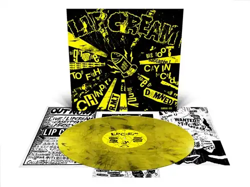 LIP CREAM / Big Foot Cassette (LP/Yellow Smoke)