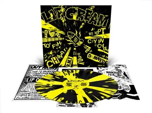 LIP CREAM / Big Foot Cassette (LP/Custom Pinwheel with Splatter)