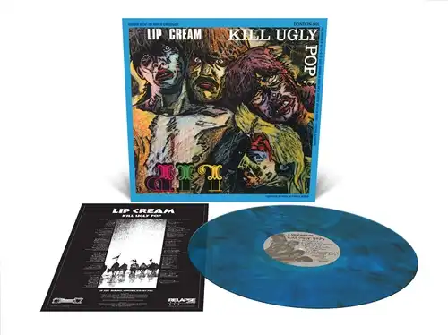 LIP CREAM / Kill Ugly Pop (LP/Blue Smoke)
