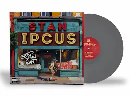 STAN IPCUS / SLEEP IF YOU WANT (LP) (GREY VINYL)