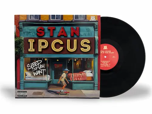 STAN IPCUS / SLEEP IF YOU WANT (LP) (BLACK VINYL)