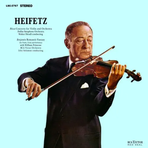JASCHA HEIFETZ / ヤッシャ・ハイフェッツ / ROZSA:CONCERTO FOR VIOLIN AND ORCHESTRA (45rpm)