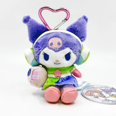 NEONCITY RECORDS X SANRIO / Y2K STAGE KUROMI LIMITED EDITION PLUSH KEYCHAIN