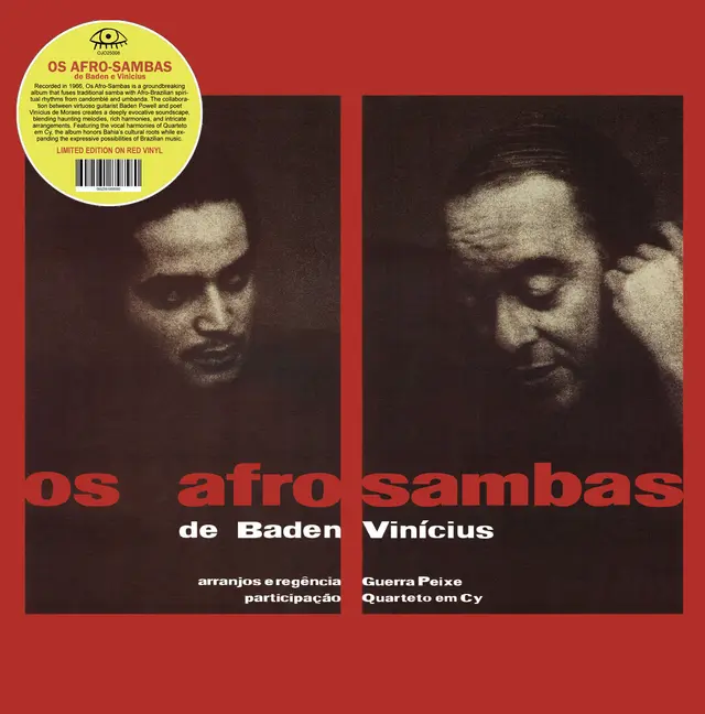 BADEN POWELL & VINICIUS DE MORAES / バーデン・パウエル&ヴィニシウス・ヂ・モライス / OS AFROSAMBAS