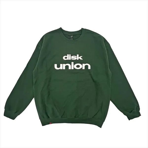 DISKUNION / ディスクユニオン / diskunion Crewneck Sweatshirt (Green/M)