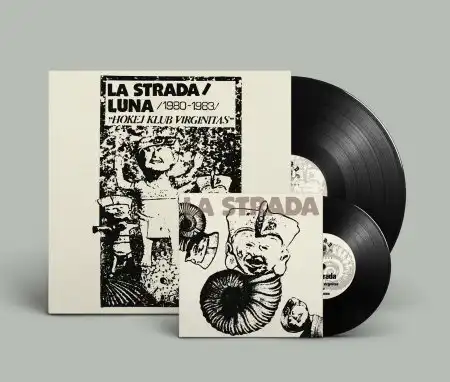 LUNA (LA STRADA) / HOKEJ KLUB VIRGINITAS (LP+7"/SOLID BLACK VINYL)