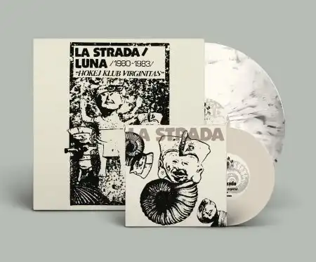 LUNA (LA STRADA) / HOKEJ KLUB VIRGINITAS (LP+7"/DIEHARD ASH GRAY MARBLE VINYL)