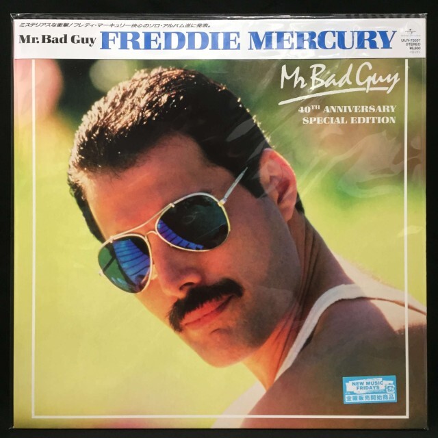 FREDDIE MERCURY / フレディー・マーキュリー / MR. BAD GUY 40TH ANNIVERSARY SPECIAL EDITION / MR. バッド･ガイ - 40周年記念スペシャル･エディション（LP）