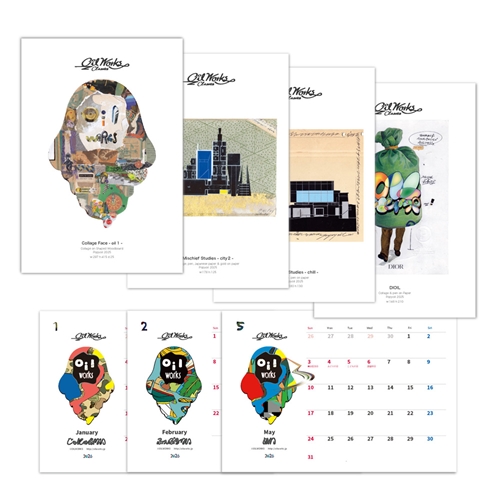 OILWORKS / OILWORKS 卓上 CALENDAR 2026
