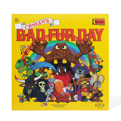 ROBIN BEANLAND / CONKER'S BAD FUR DAY VINYL SOUNDTRACK 2XLP REISSUE (2LP) / CONKER' S BAD FUR DAY VINYL SOUNDTRACK 2XLP REISSUE (2LP)