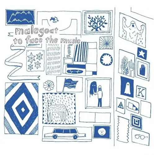 malegoat / to face the music（2025 remaster）（LP / clear）
