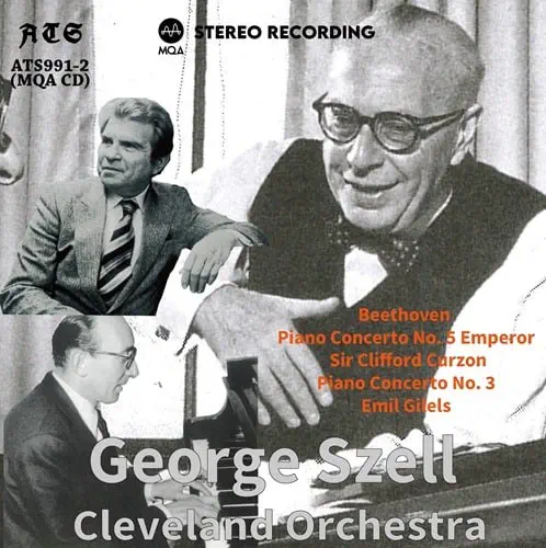 GEORGE SZELL / ジョージ・セル / BEETHOVEN:PIANO CONCERTO NO.3&5 (MQACD)