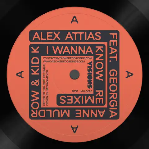 ALEX ATTIAS FT GEORGIA ANNE MULDROW & KID K / I WANNA KNOW - REMIXES