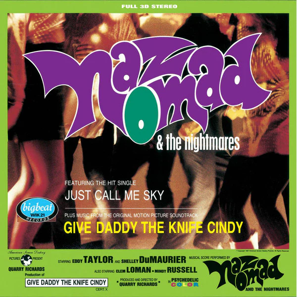 NAZ NOMAD & THE NIGHTMARES / GIVE DADDY THE KNIFE CINDY - LIMITED EDITION (LP/PURPLE VINYL)