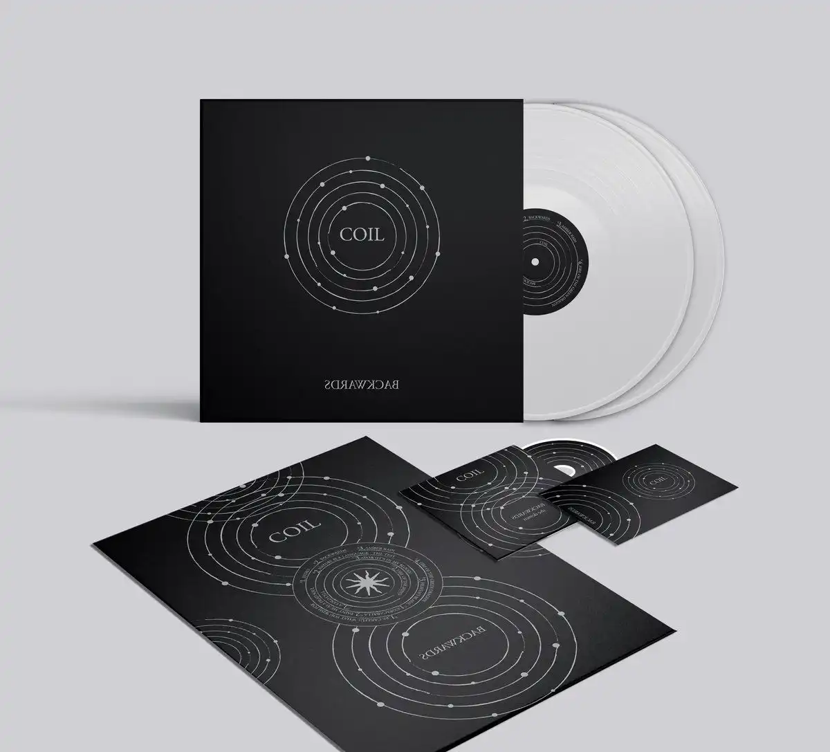 COIL / コイル / BACKWARDS (WHITE VINYL)