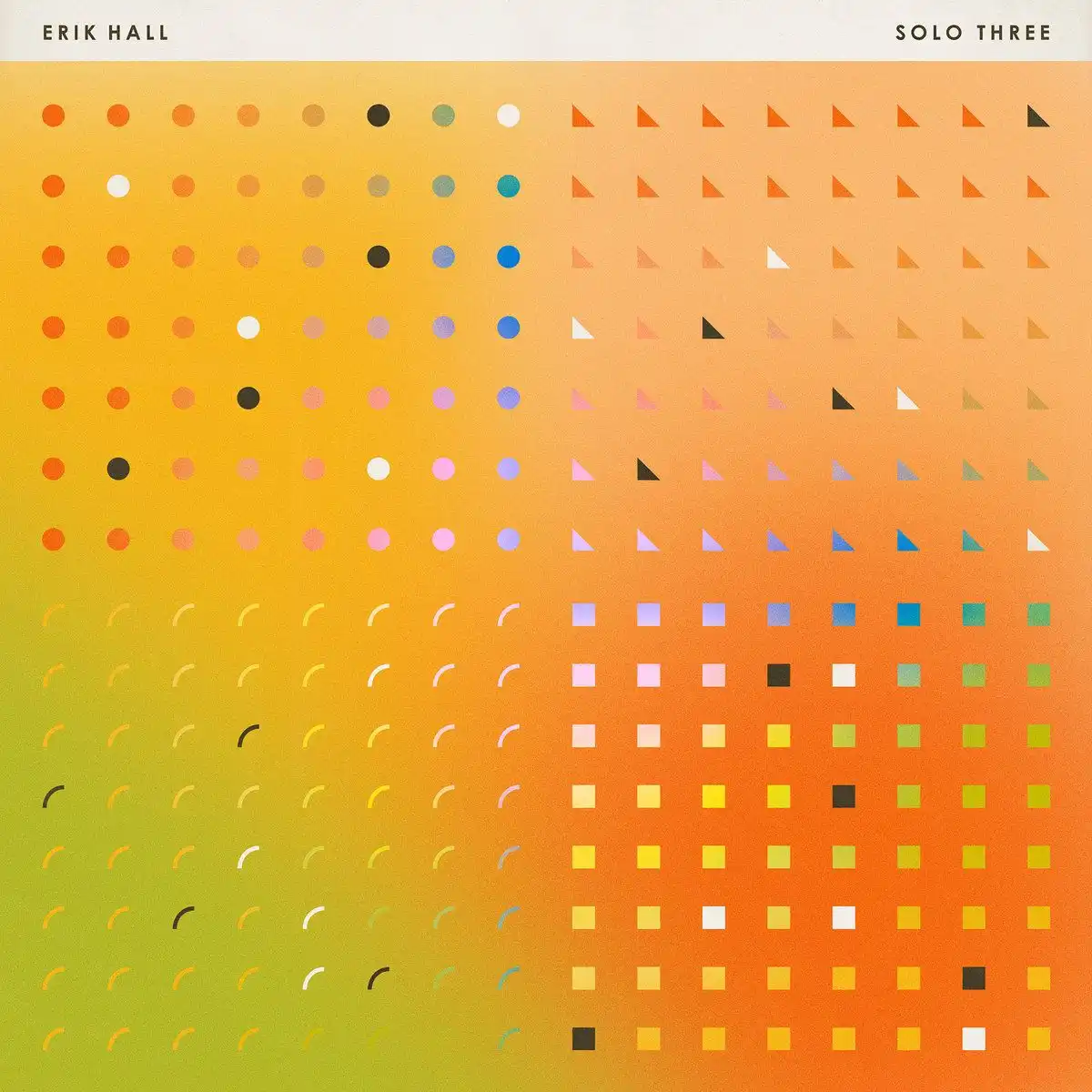 ERIK HALL / エリック・ホール / SOLO THREE [CD]