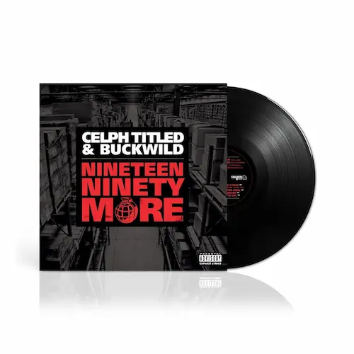 CELPH TITLED & BUCKWILD / NINETEEN NINETY MORE (LP) (BLACK VINYL) (REISSUE)