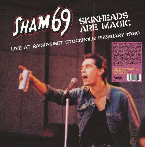 SHAM 69 / シャム69 / SKINHEADS ARE MAGIC - LIVE IN STOCKHOLM 1980 (LP)