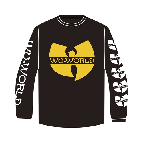 WU-TANG CLAN / ウータン・クラン / WORLD WIDE MEMBERS L/TEE(BLACK / XXL)