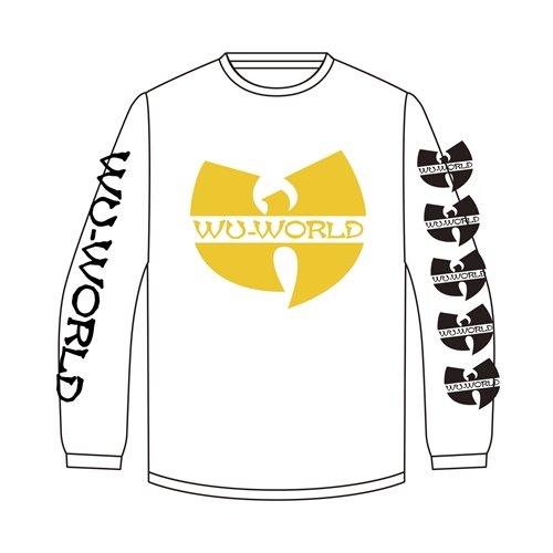 WU-TANG CLAN / ウータン・クラン / WORLD WIDE MEMBERS L/TEE(WHITE / L)