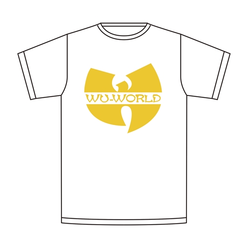 WU-TANG CLAN / ウータン・クラン / WORLD WIDE MEMBERS TEE(WHITE / XL)