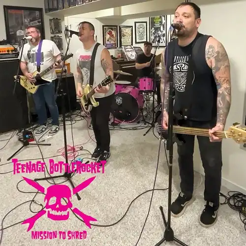 TEENAGE BOTTLEROCKET / ティーンエイジ・ボトルロケット / MISSION TO SHRED (7"/BLACK VINYL)
