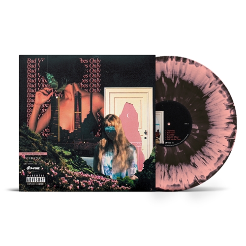 NF Zessho / Bad Vibes Only（LP）（Black+Pink Splatter Vinyl）