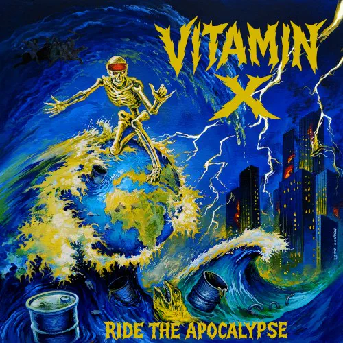 VITAMIN X / RIDE THE APOCALYPSE (LP/COLOR VINYL)