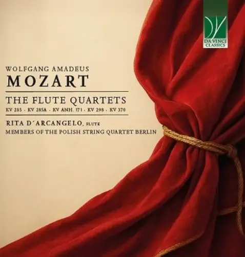 RITA D'ARCANGELO / リタ・ダルカンジェロ / MOZART:5 FLUTE QUARTETS