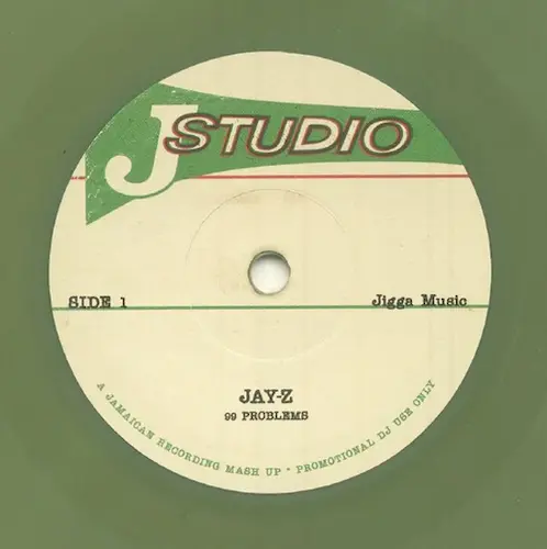 JAY-Z / REGGAE MASH UPS (WEED GREEN VINYL) (7")