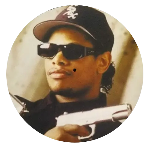 EAZY-E / Gat - Single Slipmat