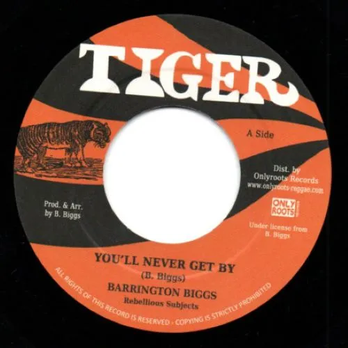 BARRINGTON BIGGS & THE REBELLIOUS SUBJECTS / YOU'LL NEVER GET BY