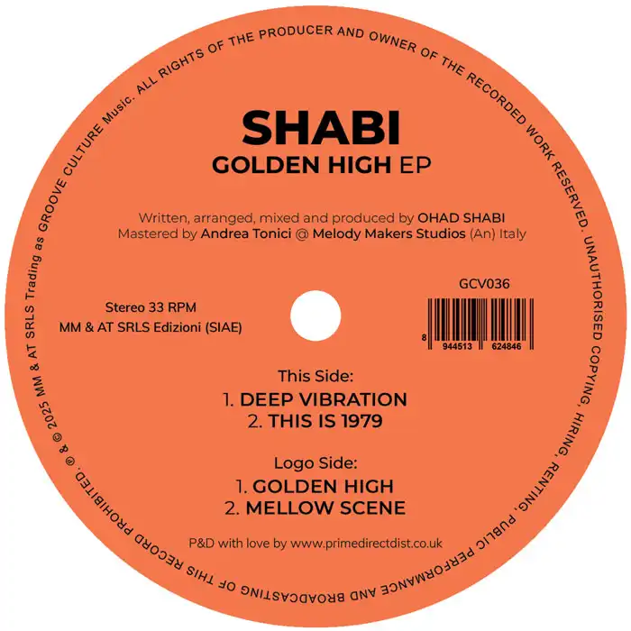 SHABI / GOLDEN HIGH EP