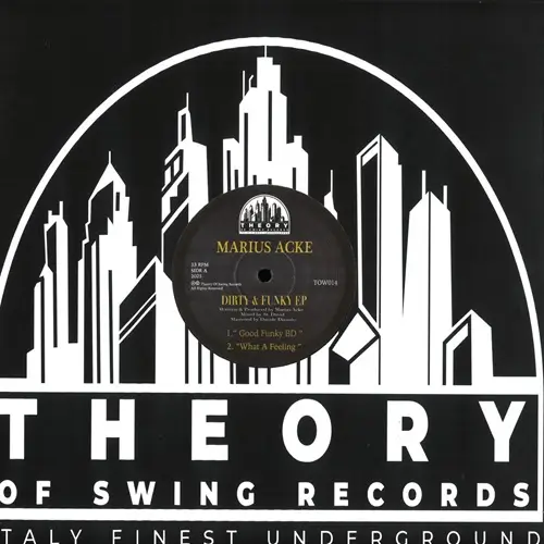 MARIUS ACKE / DIRTY & FUNKY EP