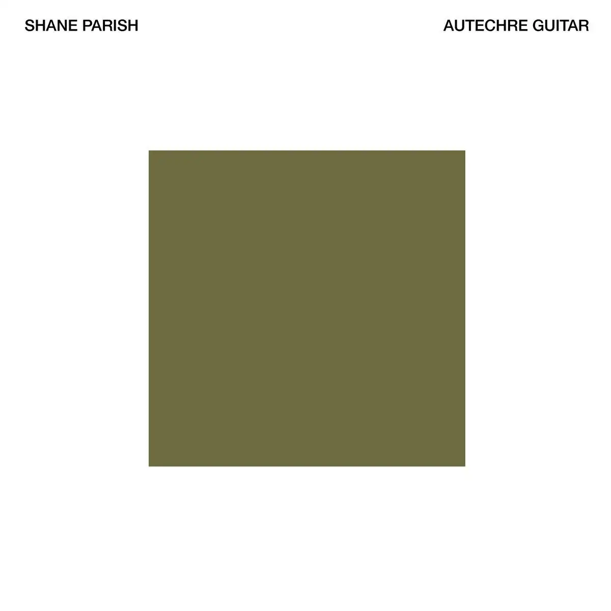 SHANE PARISH / AUTECHRE GUITAR [CD]