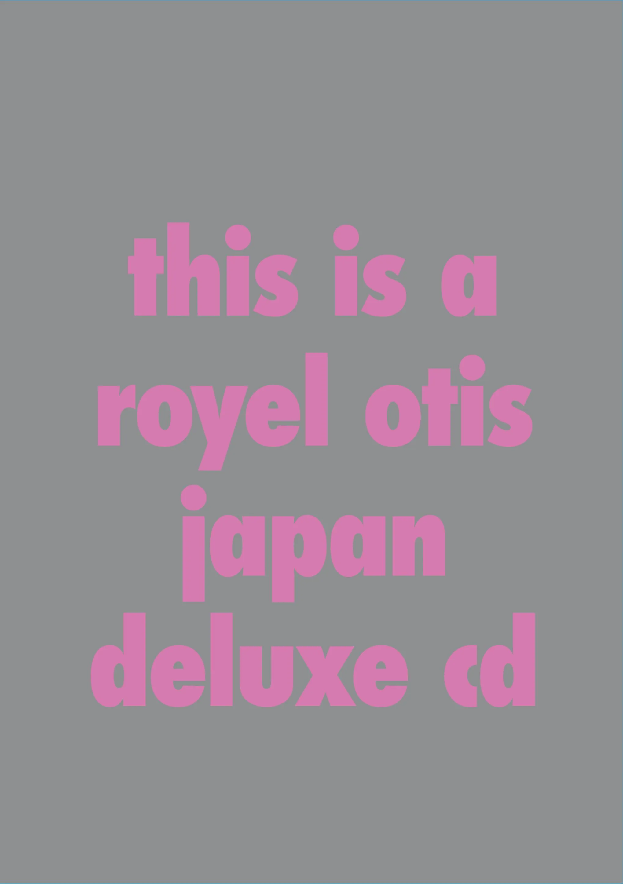 ROYEL OTIS / ロイエル・オーティス / HICKEY / ヒッキー