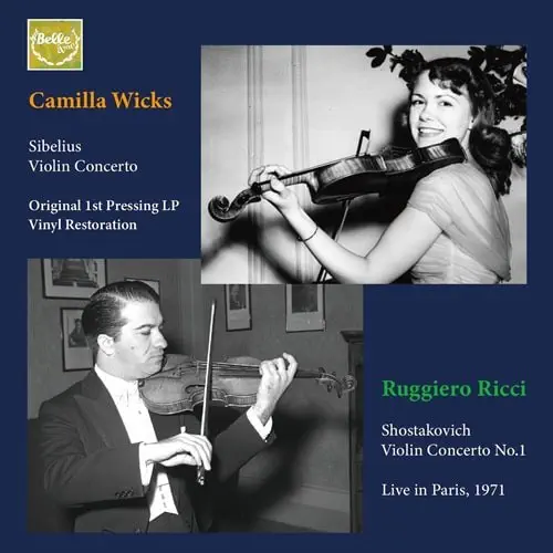 CAMILLA WICKS / カミラ・ウィックス / シベリウス：ヴァイオリン協奏曲 / ショスタコーヴィチ：ヴァイオリン協奏曲第1番