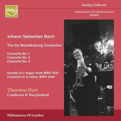 THURSTON DART / サーストン・ダート / バッハ：ブランデンブルク協奏曲 第1,2&3番 - 第1集 / BACH:BRANDENBURG CONCERTOS PART 1