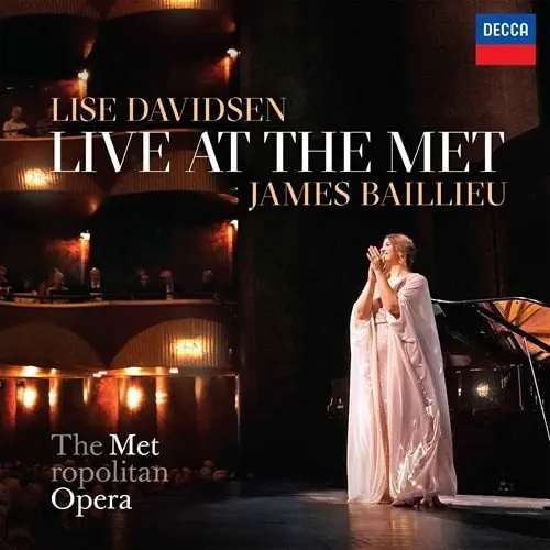 LISE DAVIDSEN / リーゼ・ダヴィドセン / LIVE AT THE MET (LP)