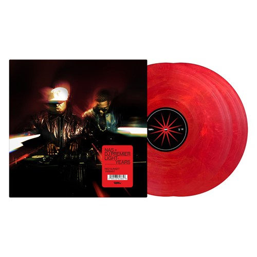 NAS & DJ PREMIER / LIGHT-YEARS (2LP) (RED VINYL)