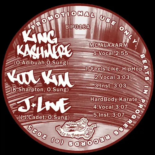 KING KASHMERE, KOOL KIM, J-LIVE AND TUFKUT / MC ALAAARM! (12")