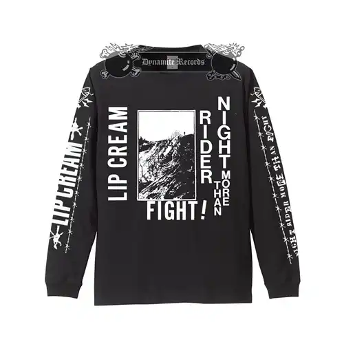 LIP CREAM / XL/NIGHT RIDER MORE THAN FIGHT LONG SLEEVE T SHIRT