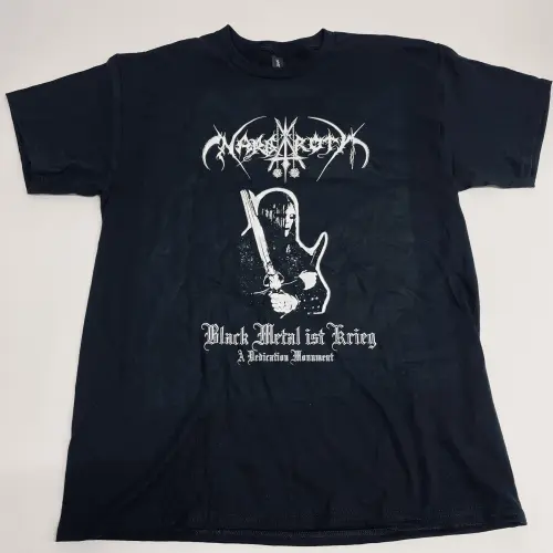 NARGAROTH / BLACK METAL IST KRIEG (T-SHIRT)<SIZE:L>