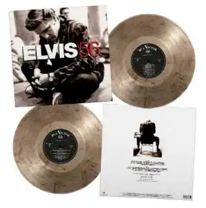 ELVIS PRESLEY / エルヴィス・プレスリー / ELVIS '56 (CRYSTAL CLEAR & BLACK MARBLED VINYL)